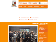 Tablet Screenshot of municipalidadquintadetilcoco.cl